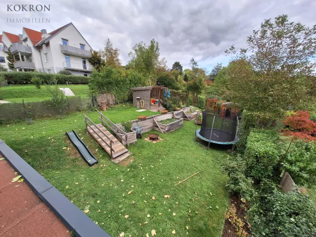 Garten mit Südterrasse