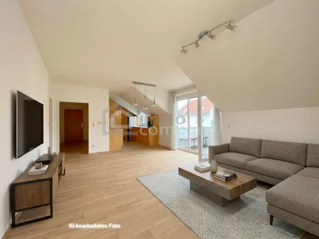 4-Zimmer-Wohnung in Krems mit Balkon, Garage, großen Kellerabteil und Fußbodenheizung mit Ausblick auf Stift Göttweig