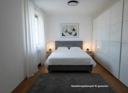 Gestaltungsbeispiel Schlafzimmer