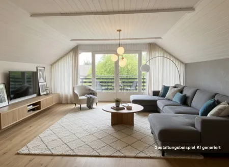 Gestaltungsbeispiel Wohnzimmer
