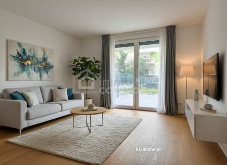Neuwertige 2-Zimmer-Wohnung mit Terrasse im EG in 1220 Wien – 60m² zum Kauf!