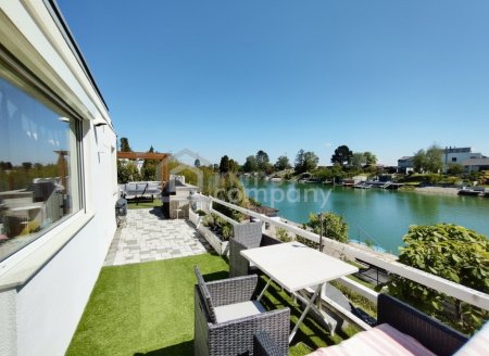 Wohlfühl-Bungalow am Donau-Oder-Kanal – ganzjähriger Rückzugsort für Singles & Paare