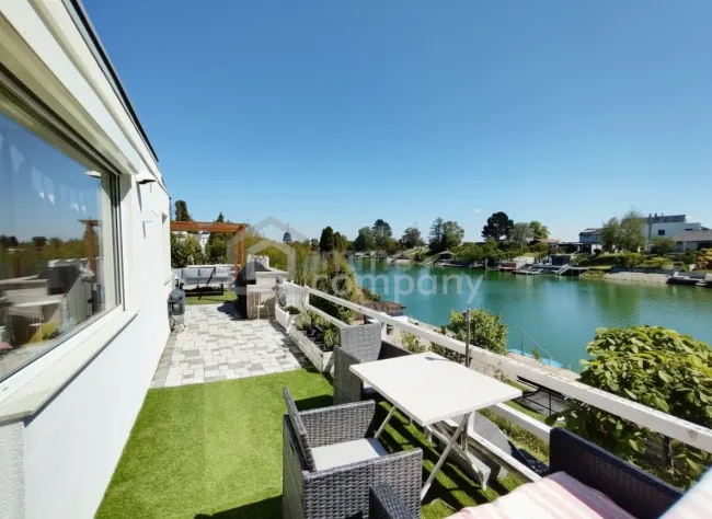 Wohlfühl-Bungalow am Donau-Oder-Kanal – ganzjähriger Rückzugsort für Singles & Paare - Titelbild