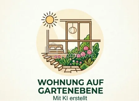 Wohnung auf Gartenebene