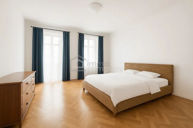 4-Zimmer-Altbauwohnung im Herzen Wiens! 3. Bezirk. Wien Mitte! U1 und U2 - Bild
