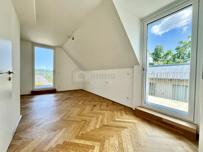 Moderner Luxus in Grünlage mit Fernblick über Wien - Erstbezug - Bild
