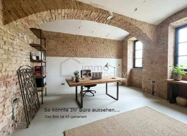 Souterrain Wohnung/Büro in bester Lage mit NIEDRIGEN BK! - Titelbild