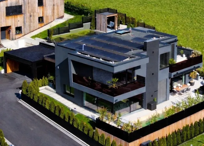 Design-Architektenhaus in Breitenfurt bei Wien – Exklusive Architektur, modernste High-End-Technik und luxuriöse Ausstattung auf höchstem Niveau - Bild