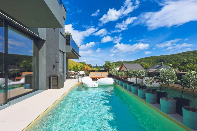 Design-Architektenhaus in Breitenfurt bei Wien – Exklusive Architektur, modernste High-End-Technik und luxuriöse Ausstattung auf höchstem Niveau - Bild