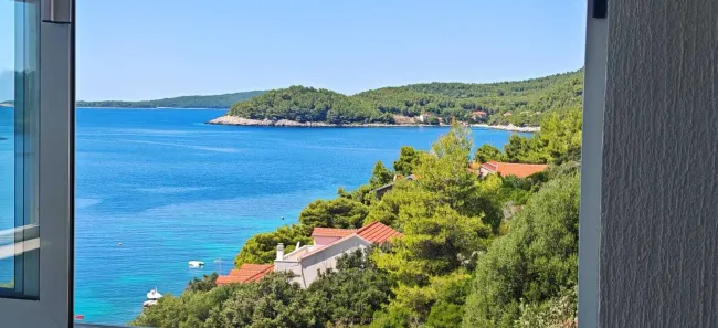 Apartment- und Gastronomieimmobilie in absoluter Bestlage direkt am Meer in Karbuni – Insel Korčula - Titelbild