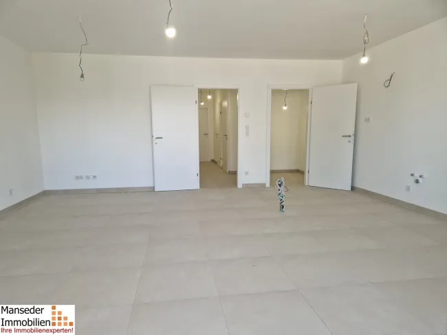 TOLLE NEUBAU-EIGENTUMSWOHNUNG! 58,47 m² + 12,27 m² Balkon! - Titelbild