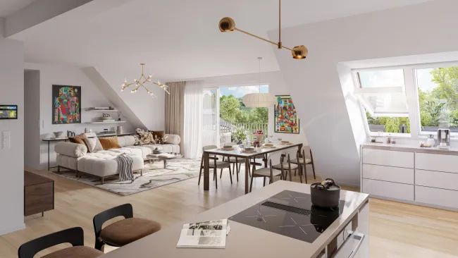 DAS THALLER . Das barrierefreie WOW-Dachgeschoß mit Terrasse - VERKAUFSSTART ! - Titelbild