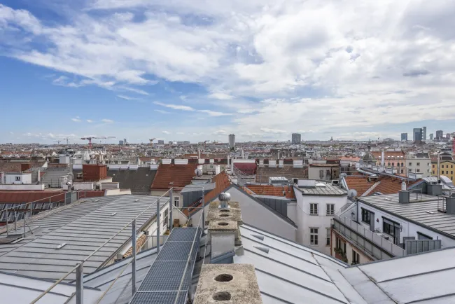 Terrasse mit spektakulärem Wienblick – Exklusiver Erstbezug nach hochwertiger Generalsanierung - Bild