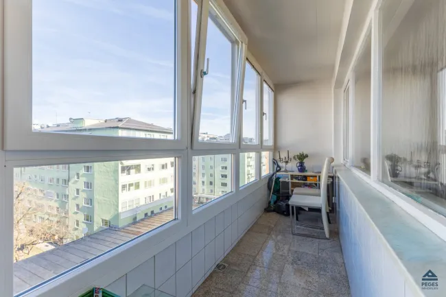 Loggia - verglast, Norden