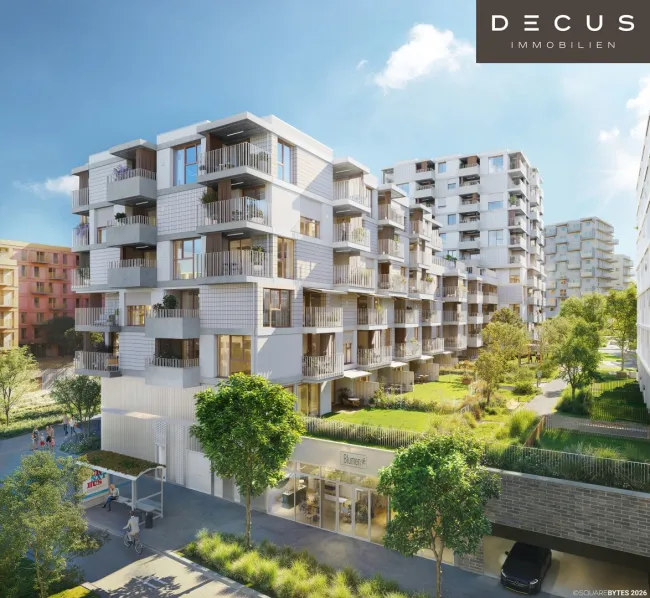 | DREI ZIMMER | UNIKAT FÜR FREIGEISTER | ANLEGER | BF 14B | VILLAGE IM DRITTEN | FERTIGSTELLUNG 2027 - Bild