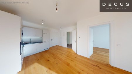 2 ZIMMER | 3.OG | HOFSEITIG | Q11 - LEBEN AM FLUSS | MIT FREIFLÄCHE | AB SOFORT VERFÜGBAR