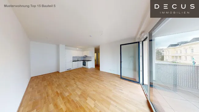 AB 01.06.2026 | BEGEHRTE WOHNANLAGE KARMELITERHOF | 2 ZIMMER WOHNUNG MIT SCHRANKRAUM! - Bild