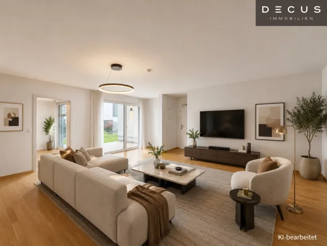 | 2 ZIMMER WOHNUNG | RUHIGER ERSTBEZUG MIT GARTEN & TERRASSE | HOFSEITIG | MEIDLING | - Titelbild