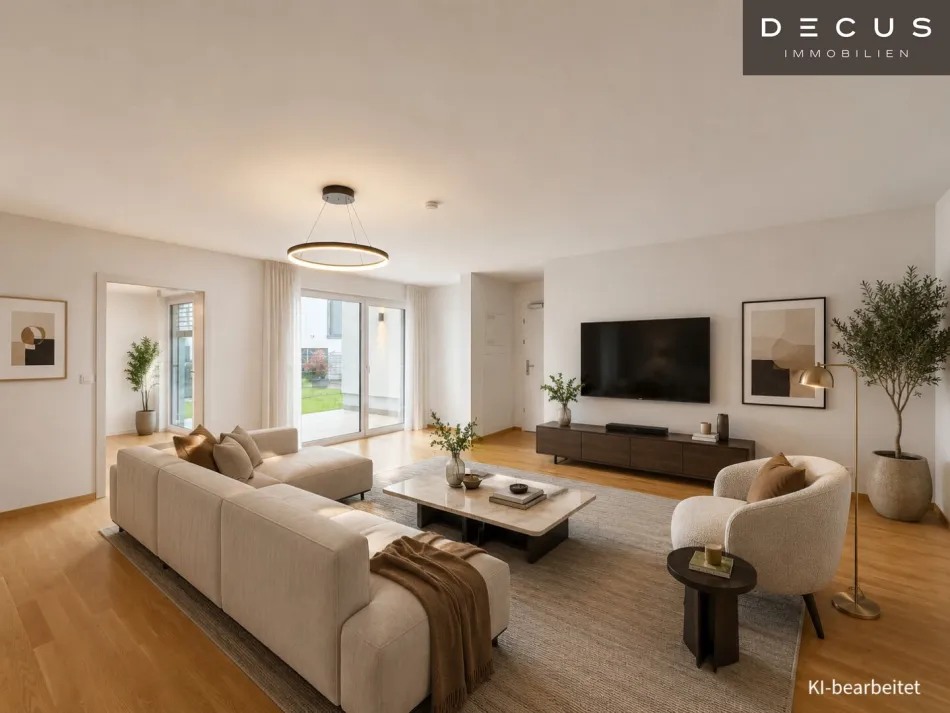 | 2 ZIMMER WOHNUNG | RUHIGER ERSTBEZUG MIT GARTEN & TERRASSE | HOFSEITIG | MEIDLING | - Titelbild