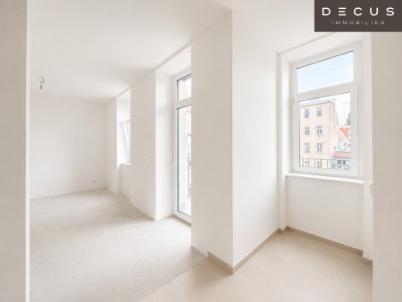 | 3 ZIMMER WOHNUNG | SONNIGER BALKON | GROSSZÜGIGER ERSTBEZUG | REVITALISIERTER ALTBAU | MEIDLING |