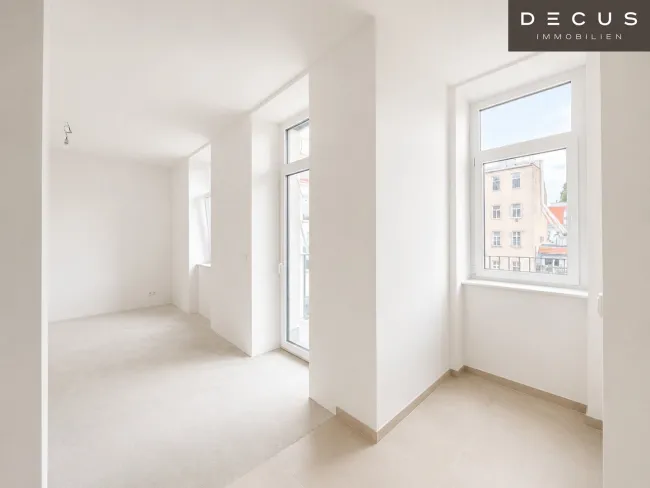 | 3 ZIMMER WOHNUNG | SONNIGER BALKON | GROSSZÜGIGER ERSTBEZUG | REVITALISIERTER ALTBAU | MEIDLING | - Bild