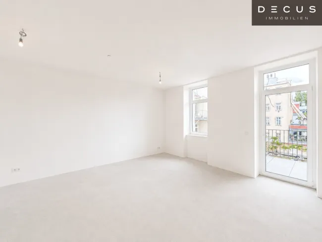 | 3 ZIMMER WOHNUNG | SONNIGER BALKON | GROSSZÜGIGER ERSTBEZUG | REVITALISIERTER ALTBAU | MEIDLING | - Bild