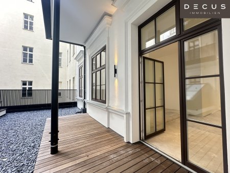 | Top-Standort beim Rathaus – urban, präsent, optimal vernetzt | Altbaubüro mit Terrasse