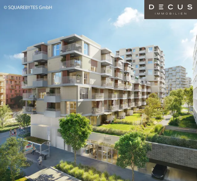 | NORDOSTEN | MITTEN IN DER STADT | UNIKAT FÜR FREIGEISTER | EIGENNUTZER | BF 14B | VILLAGE IM DRITTEN | FERTIGSTELLUNG 2027 - Bild