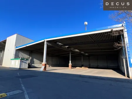 Lagerhallen von 1.100 m² bis 2.370 m² | Nähe Wagramer Straße | TOP ERREICHBARKEIT |