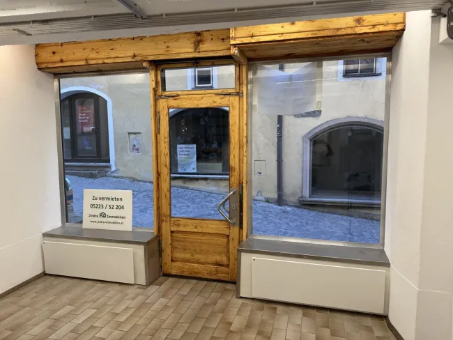 Charmantes Geschäftslokal in bester Lauflage von Hall in Tirol ab sofort zu vermieten ! - Bild