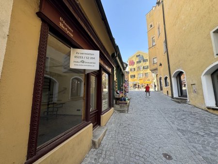 Charmantes Geschäftslokal in bester Lauflage von Hall in Tirol ab sofort zu vermieten !
