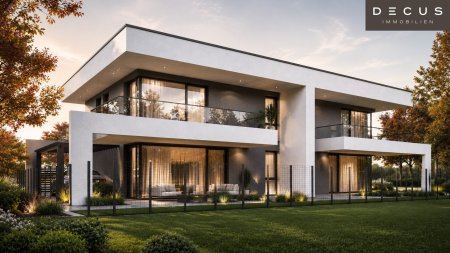BAUBEWILLIGTES DOPPELHAUSPROJEKT IN GERASDORF BEI WIEN | ZWEI MODERNE WOHNEINHEITEN MIT EIGENGARTEN