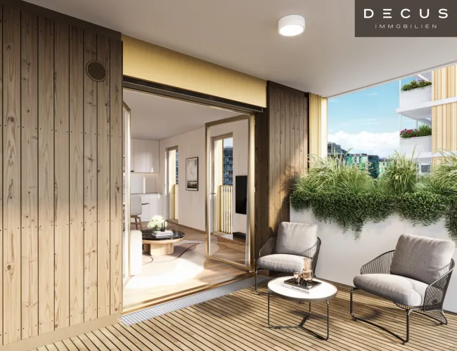 | ZWEI ZIMMER | NATÜRLICH DRAUSSEN | BF 14A | ANLEGER | VILLAGE IM DRITTEN | FERTIGSTELLUNG 2027 - Bild
