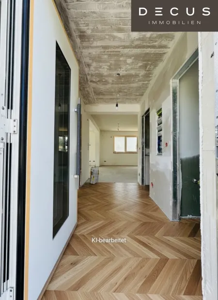 Exklusive 3-Zi-Wohnung 81m² mit Garten, Terrasse & Kamin in 1210 Wien – Erstbezug!
