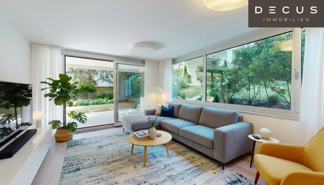 GARTENWOHNUNG | EXKLUSIVE NACHBARSCHAFT | STELLPLATZ - Titelbild