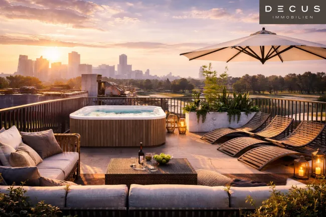 EINFAMILIENHAUS | DACHTERRASSE MIT RUNDUMBLICK | 200 m² WOHNFLÄCHE | 5 TERRASSEN | GARAGE | EIGENGARTEN | SCHLÜSSELFERTIG - Bild
