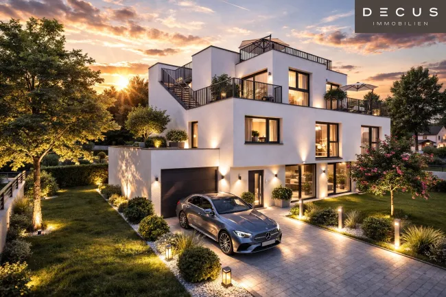 EINFAMILIENHAUS | DACHTERRASSE MIT RUNDUMBLICK | 200 m² WOHNFLÄCHE | 5 TERRASSEN | GARAGE | EIGENGARTEN | SCHLÜSSELFERTIG - Titelbild