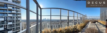 PREMIUM - WOHNTRAUM - TOP LAGE - Exklusive 2-Zimmer Wohnung auf der 37. Etage mit Loggia, Terrasse und atemberaubendem Fernblick!
