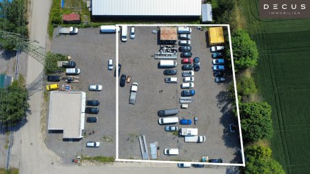| SCHÖNES GEWERBEGRUNDSTÜCK | GUT VERKEHRSANBINDUNG | ENORMES AUSBAUPOTENIAL |