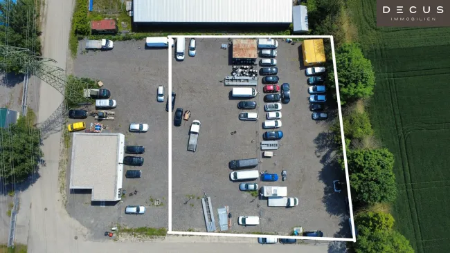 | SCHÖNES GEWERBEGRUNDSTÜCK | GUT VERKEHRSANBINDUNG | ENORMES AUSBAUPOTENIAL | - Titelbild