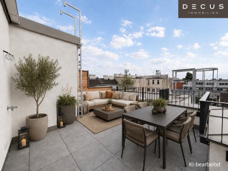 ANLEGER | 3,5 ZIMMER WOHNUNG | STILVOLLE DACHTRAUM-MAISONETTE | 2 TERRASSEN | MEIDLING |