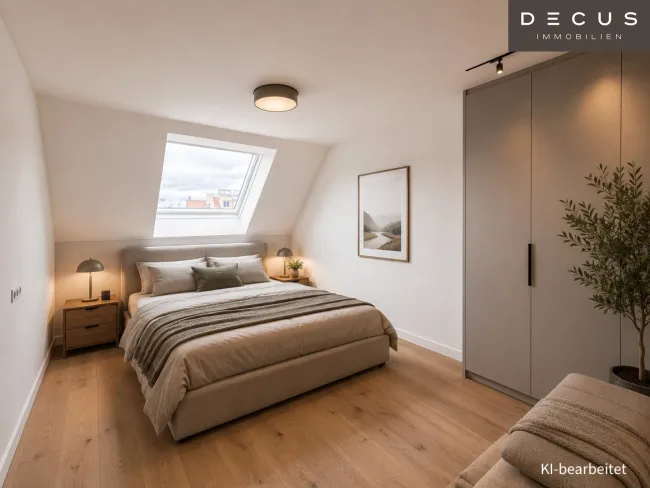 | 3,5 ZIMMER WOHNUNG | STILVOLLE DACHTRAUM-MAISONETTE | 2 TERRASSEN | MEIDLING | - Bild