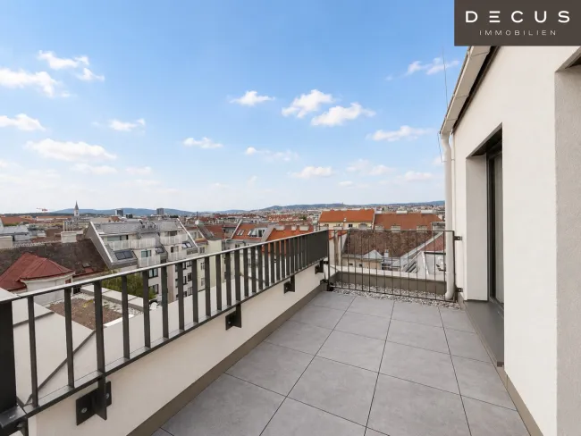 ANLEGER | 3,5 ZIMMER WOHNUNG | EXKLUSIVE MAISONETTE | GROSSZÜGIGE TERRASSE | TOLLER AUSBLICK | MEIDLING | - Bild