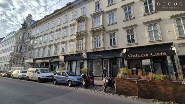 | GROSSFLÄCHIGE GLASFRONT | 1050 WIEN | UNBEFRISTET VERMIETET | - Bild