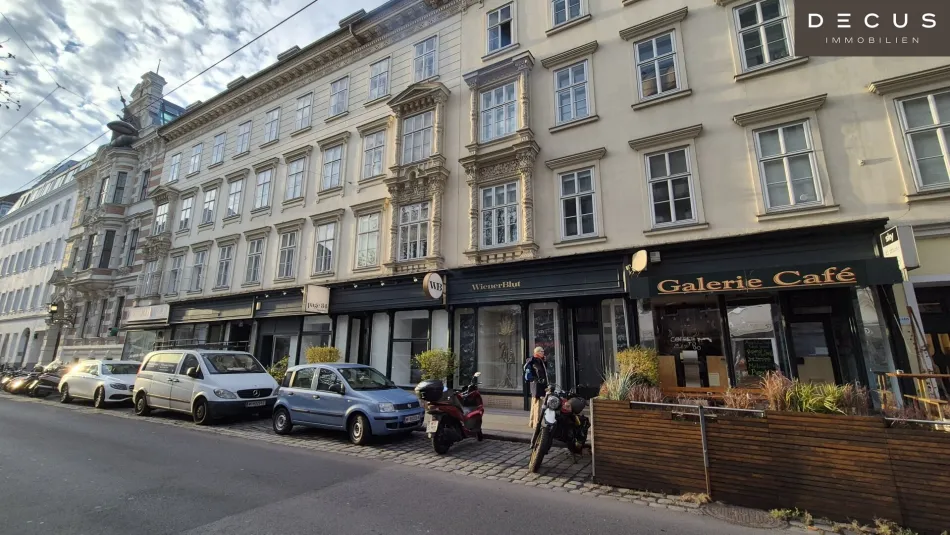 | GROSSFLÄCHIGE GLASFRONT | 1050 WIEN | UNBEFRISTET VERMIETET | - Bild
