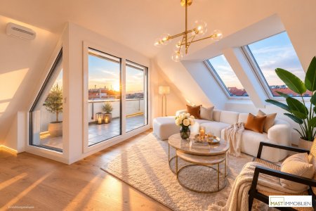 **NEU** Luxury View | Penthouse über den Dächern von Hernals | 21,80 m² Rooftop-Dachterrasse mit Weitblick!