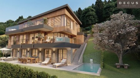 GARTENWOHNUNG MIT POOL UND TRAUNSEEPANORAMA AM SONNENHANG