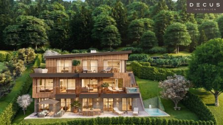 GARTENWOHNUNG MIT POOL UND TRAUNSEEPANORAMA AM SONNENHANG