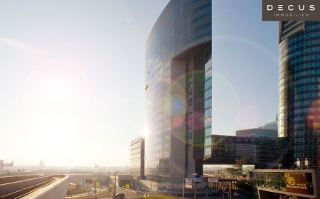 | TECH GATE VIENNA - Bauteil TOWER | Büros mit tlw. herrlichem Ausblick | DONAU-CITY