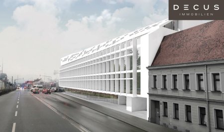 Liegenschaft samt Baubewilligung für ein attraktives Bürohaus